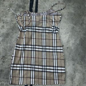 Women’s Burberry Pattern Dress